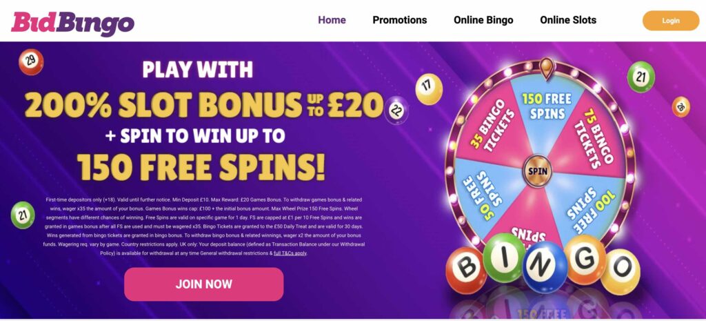 Bid Bingo 