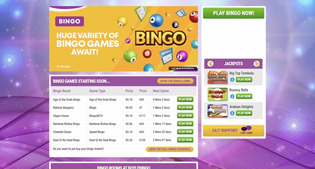 BoyleSports Bingo