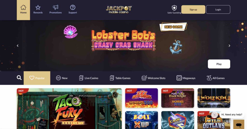Jackpot Mobile Casino