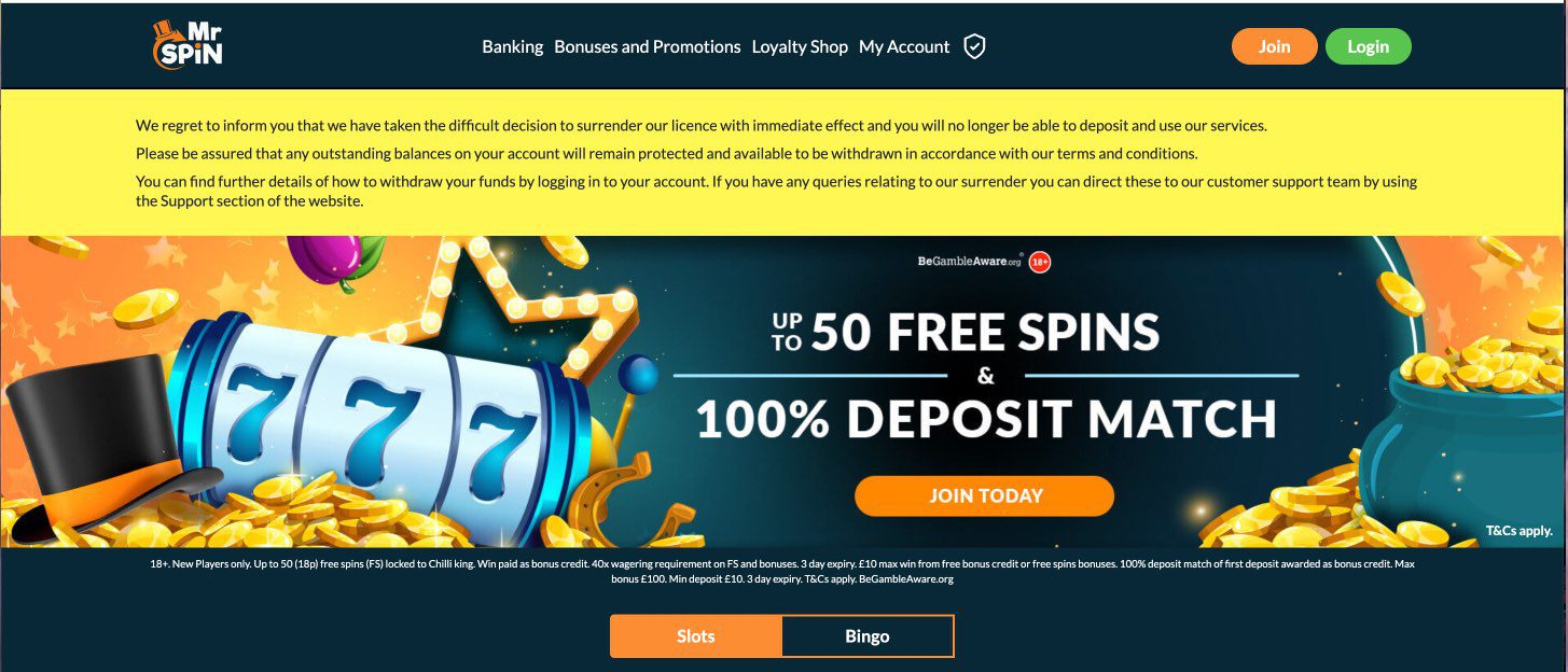 Mr-Spin-Customer-Message