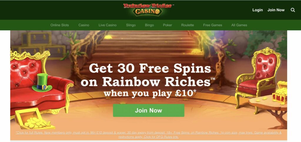 Rainbow Riches Casino