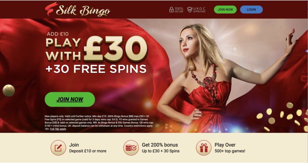 Silk Bingo