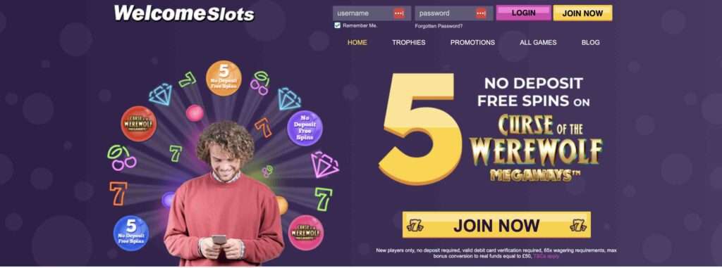 Welcome Slots