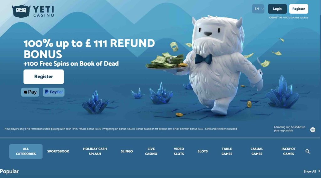 Yeti Casino