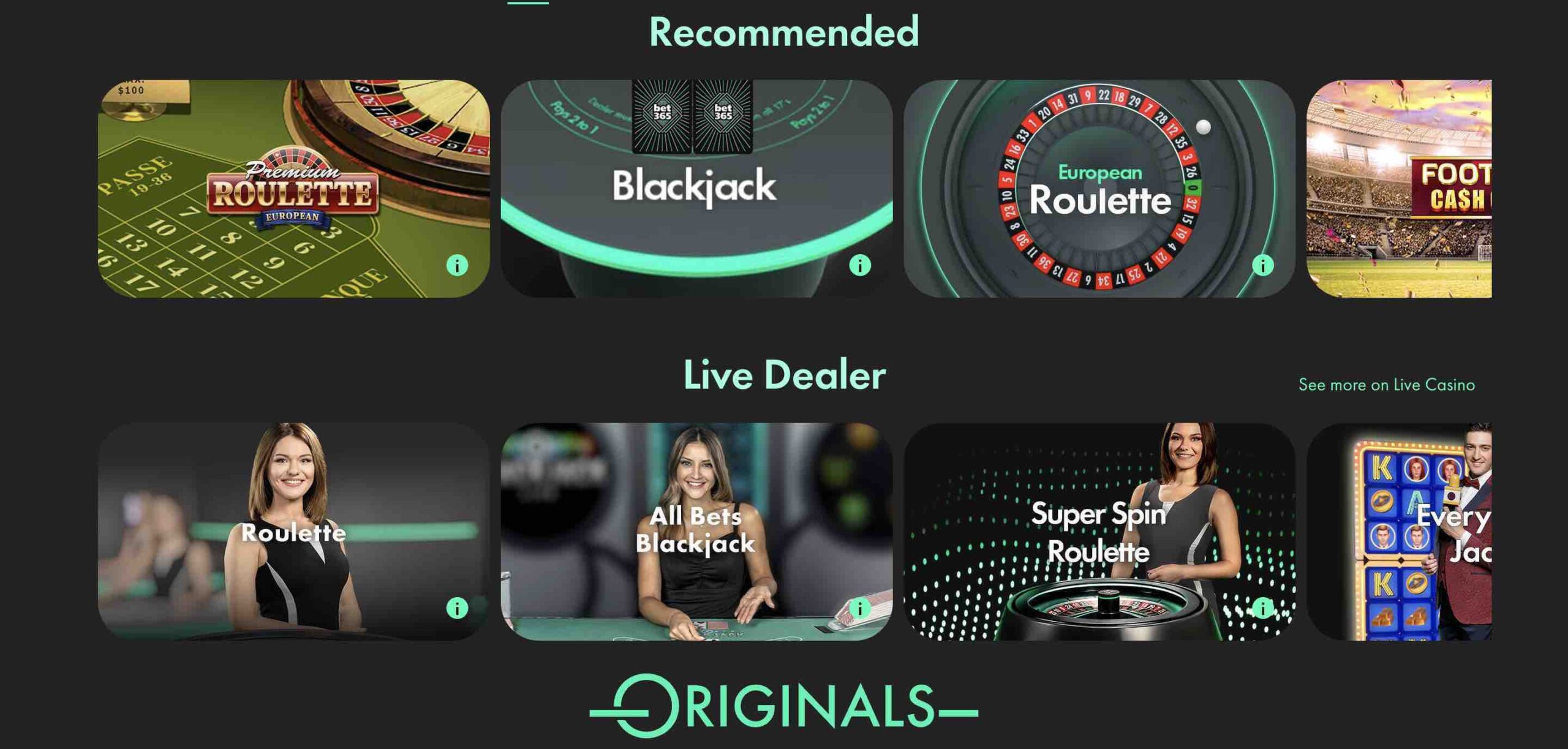 Bet365 Casino